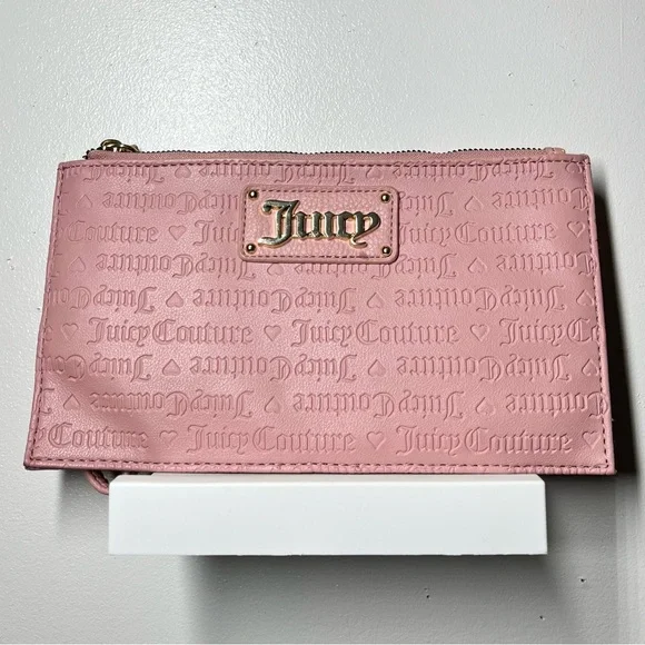 Juicy Couture Dusty Pink Large Wristlet/Wallet - Picture 1 of 9
